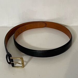 Ralph Lauren Belt in Black Leather